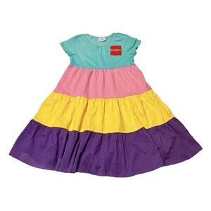 NWT Hanna Andersson Tiered Dress Size 8 *READ*